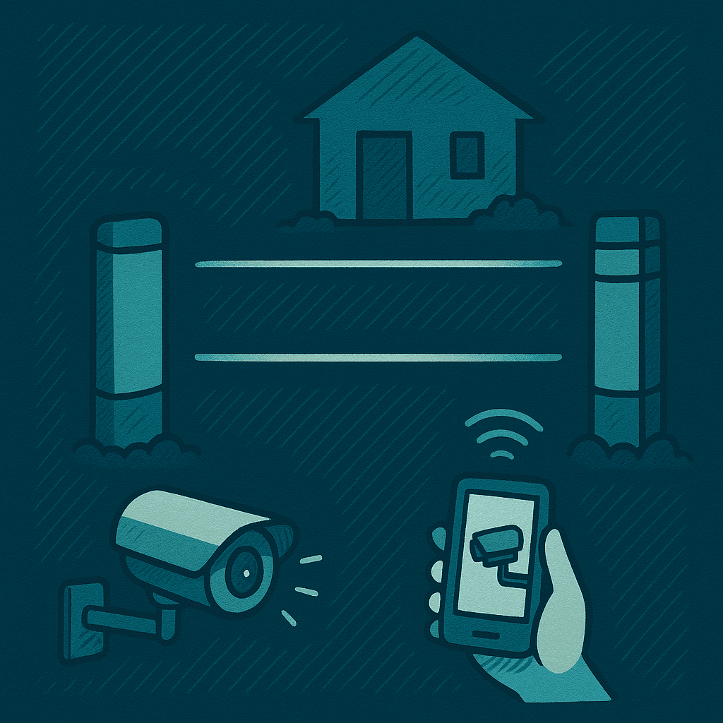 Περιμετρική Προστασία Κτηρίων (Beam Sensors)